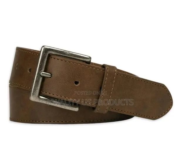 George Men's Adjustable Leather Belt - XL, XXL · Photo 1
