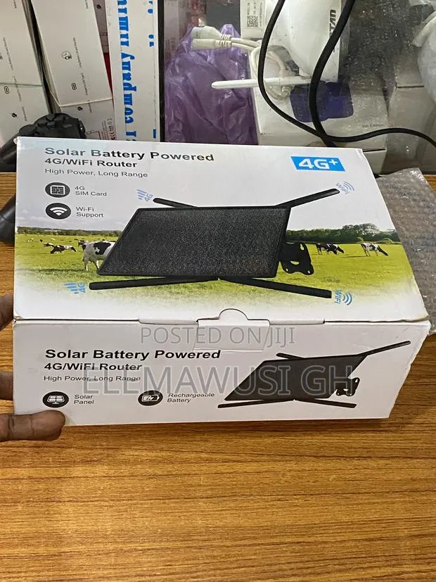 4g Solar Battery Powered Wifi Router Outdoor Waterproof · Photo 1