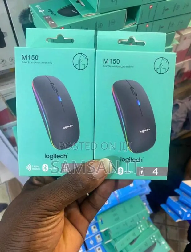 Wireless Rechargeable Dual Mode Logitech Mouse With Lighting · Photo 6