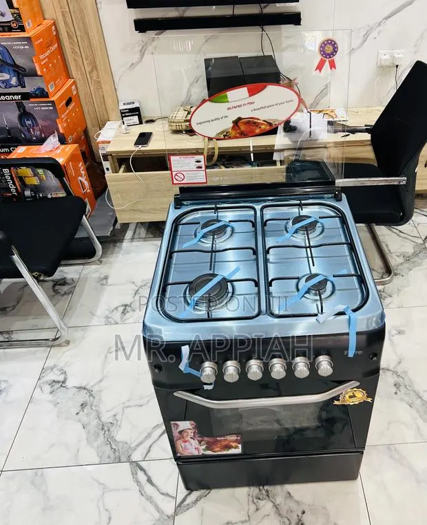 Fresh in Box Ferre 4 Burner Freestanding Gas Cooker With Oven. · Photo 1