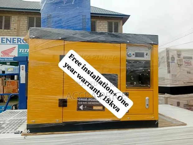 Max Power 18kva Cruz Power Diesel 18kva Silent Generator · Photo 1