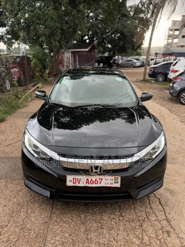 Honda Civic EX 4dr Sedan (1.5L 4cyl) 2016 Black · Photo 1