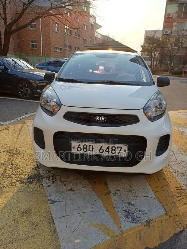 Kia Morning 2016 White · Photo 1