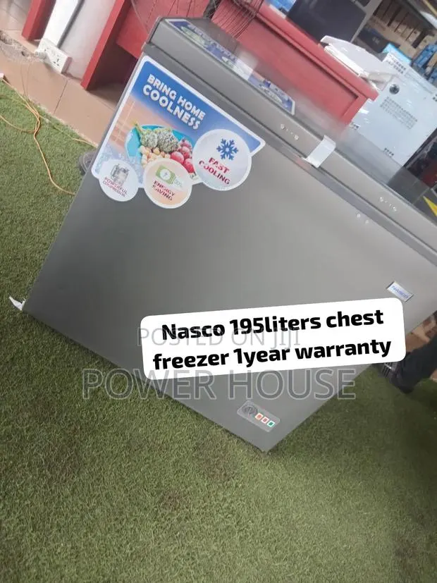Sweet Deal on NASCO 195 Litres Chest Freezer Quality Cooling, Spacious · Photo 1