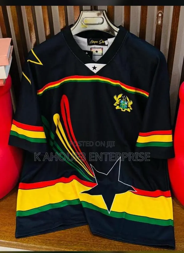 Ghana Vintage Black Jersey( to the World) Available · Photo 1