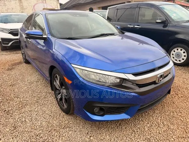 Honda Civic Touring Sedan 2018 Blue · Photo 1