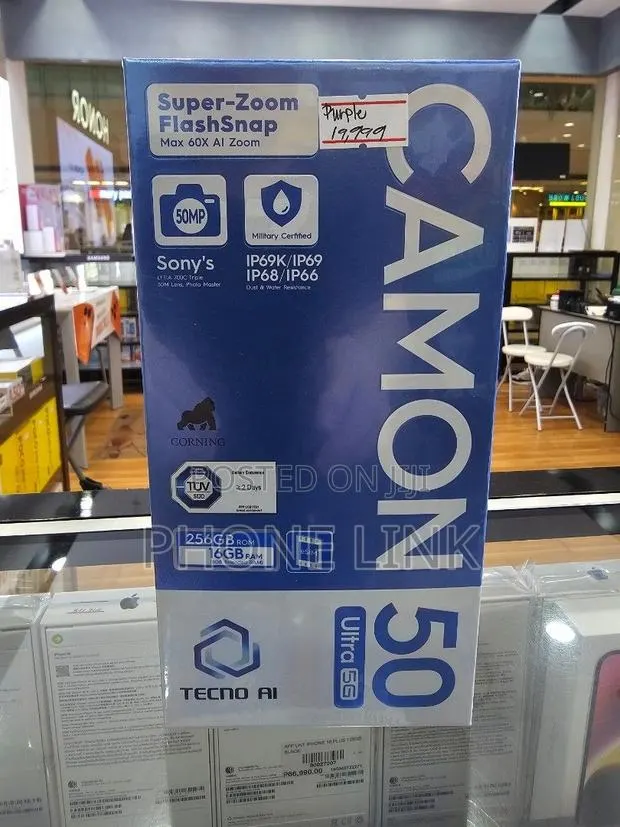 New Tecno Camon 50 Ultra 256 GB Gray · Photo 1