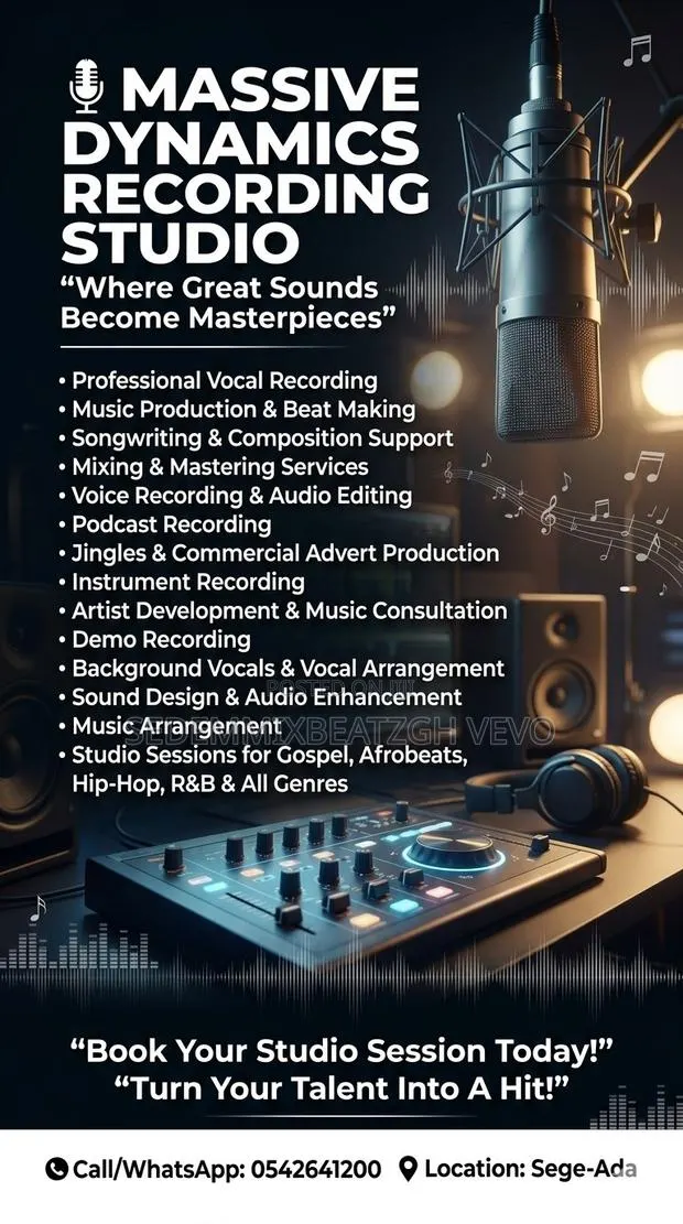 Music Production•||•Recording•||•Studio•||•Mixing and Mastering · Photo 4