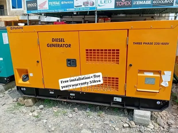 Perkins 35kVA Diesel Generator –3 Phase Silent Generator UK Used 35kva · Photo 1