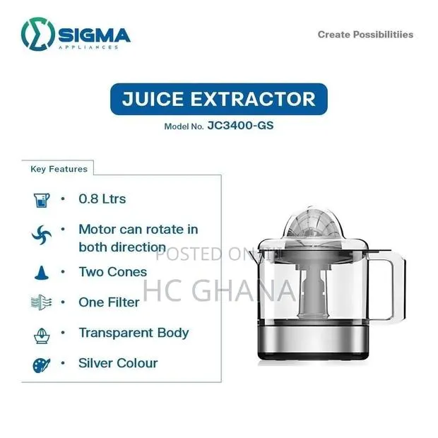 SIGMA 30W Citrus Juicer · Photo 1