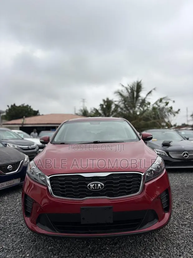 Kia Sorento 2.4L LX AWD 2020 Red · Photo 1