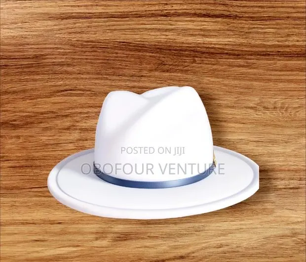 Angel! Unisex White Fedora Hat Going for a Cool Price. · Photo 1
