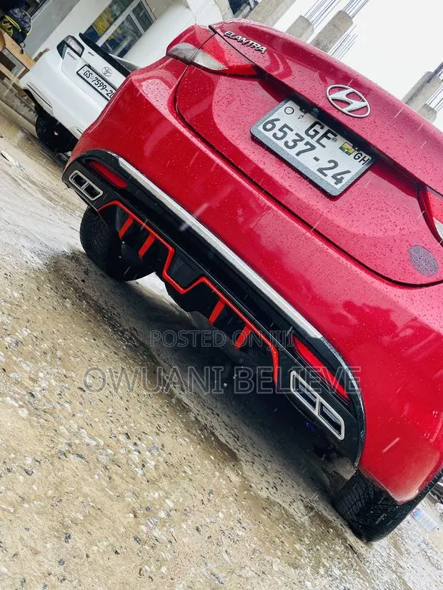 Elantra Back Bumper Diffuser · Photo 1