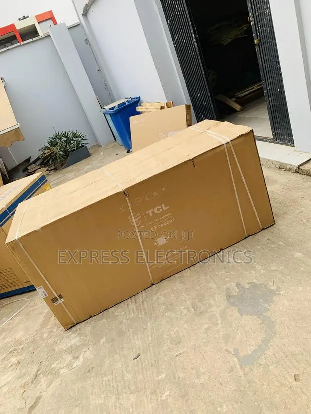 Limited Stock Double Door Grey TCL 720L CHEST FREEZER (F920CFSL · Photo 1