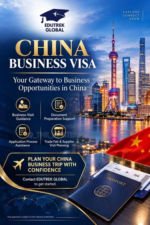 China Business Visa or Canton Fair 2027 Visa Processing in 1month · Photo 1