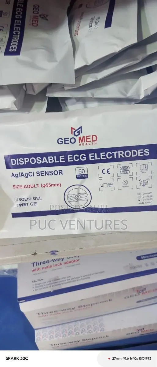 Disposable ECG Electrodes · Photo 1