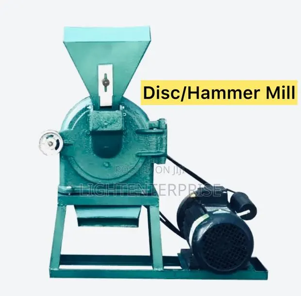 Disc/Hammer Mill With 15HP Electric Motor · Photo 1
