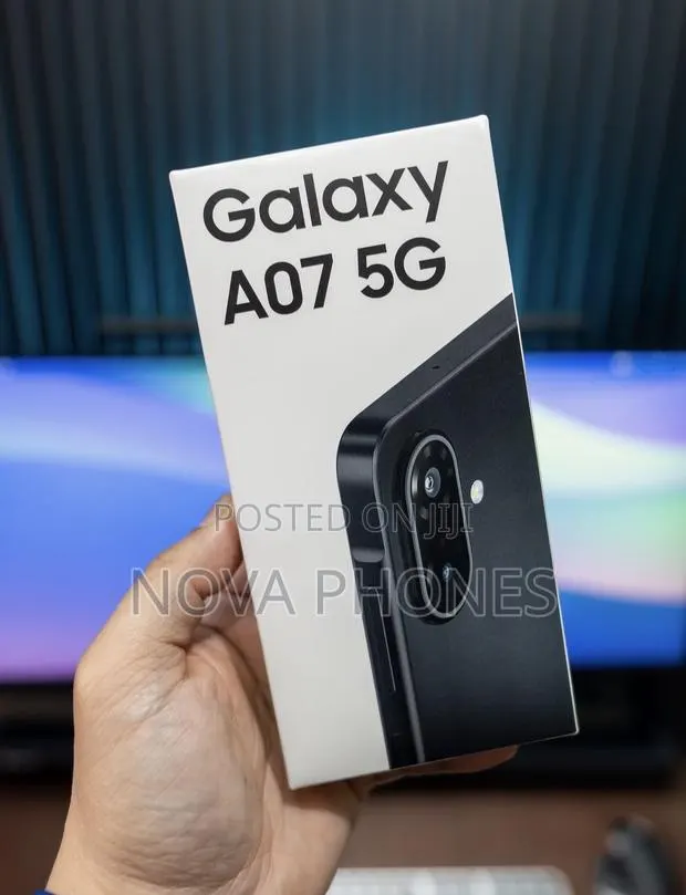 New Samsung Galaxy A07 64 GB Black · Photo 1