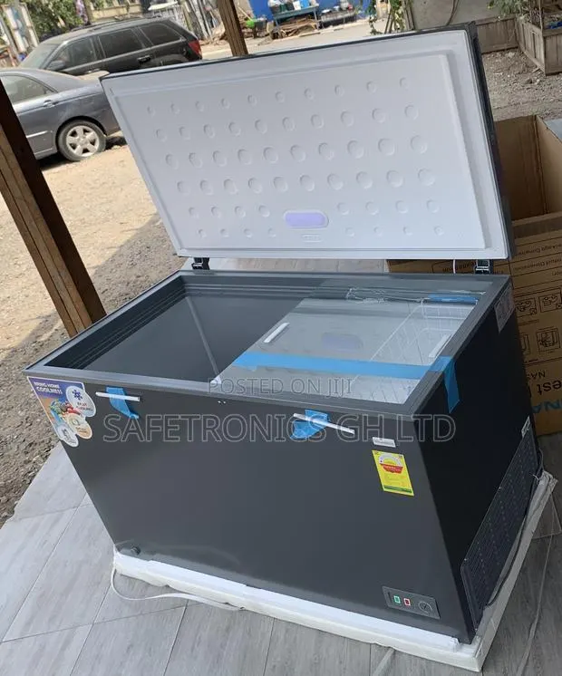 Sealed Grey Nasco 392 LTRS Chest Freezer (NAS-420S-SK) · Photo 1