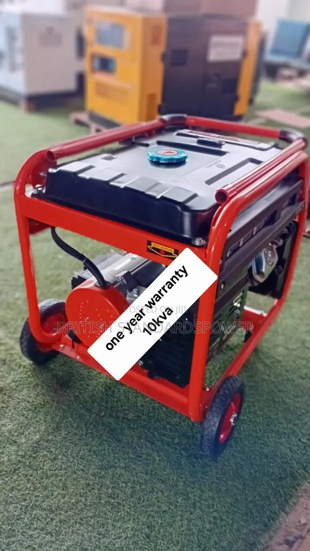 10kva Open Frame Petrol Generator With Key Start · Photo 1