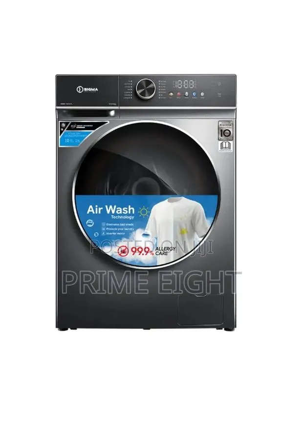 SIGMA 10.6 KG/6KG Washing Machine Dark Grey SWM-T107CFL · Photo 1