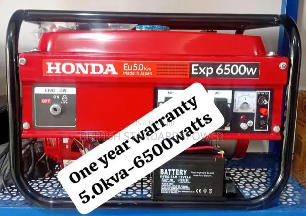Exceptional 5.0kva Petrol Generator · Photo 1