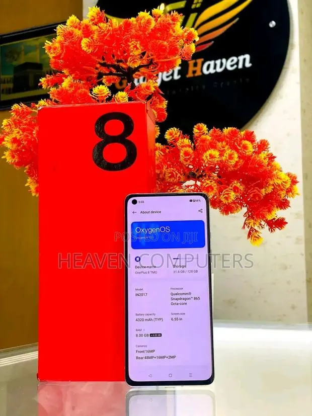 New OnePlus 8T 128 GB Black · Photo 1