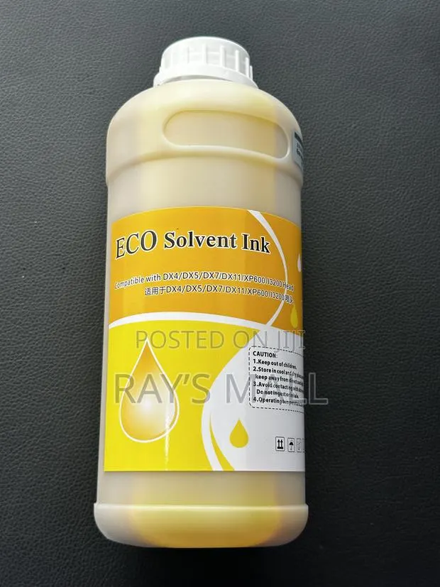 Large Format Printer Inks (Eco Solvent Ink Yellow) · Photo 1