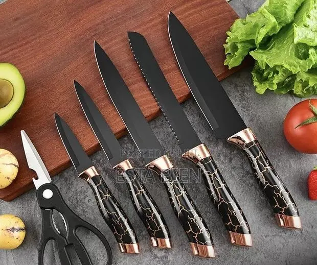 Non-Stick Coated Knife Set · Photo 1