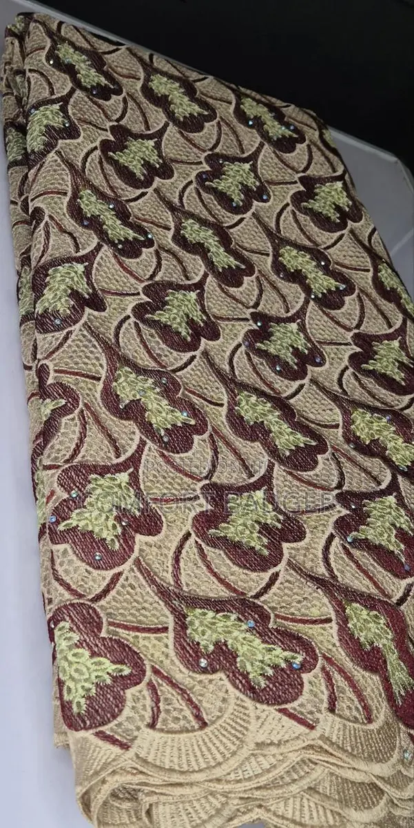 Quality Swiss Embroidery Voile Lace, Rich and Elegant. · Photo 1