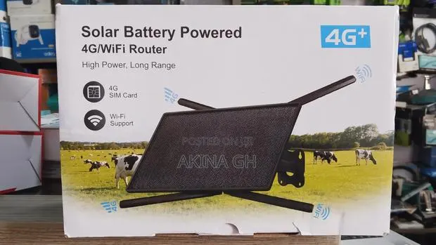 Solar Battery Powered 4g/Wifi Router · Photo 1