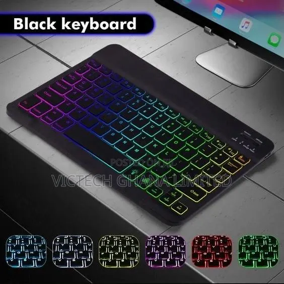 Wireless RGB Bluetooth Keyboard and Mouse · Photo 1