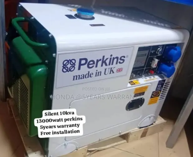 Fueling a Cleaner Tomorrow Perkins Generator 10kva 13000watt · Photo 1