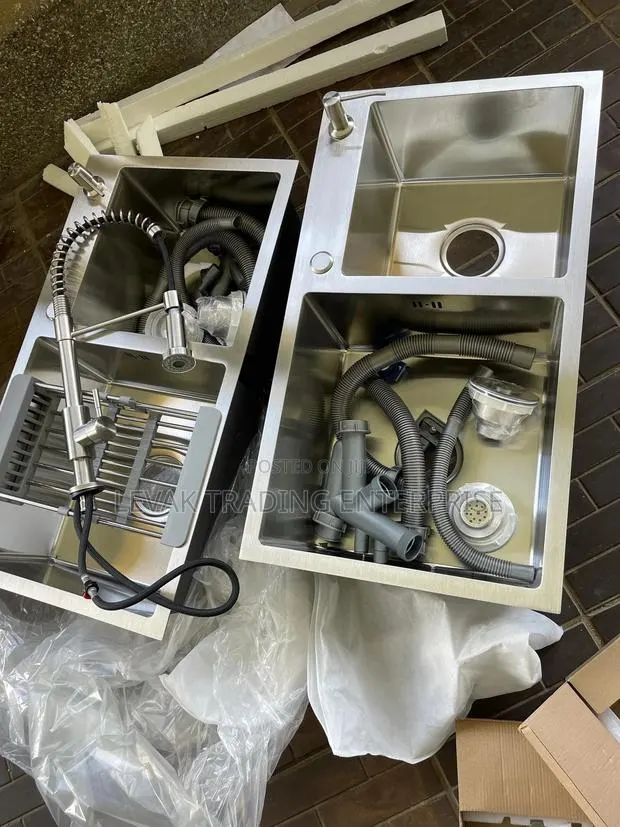 Armless Sink- Double Kitchen Sink, Deep Kitchen Sink · Photo 1