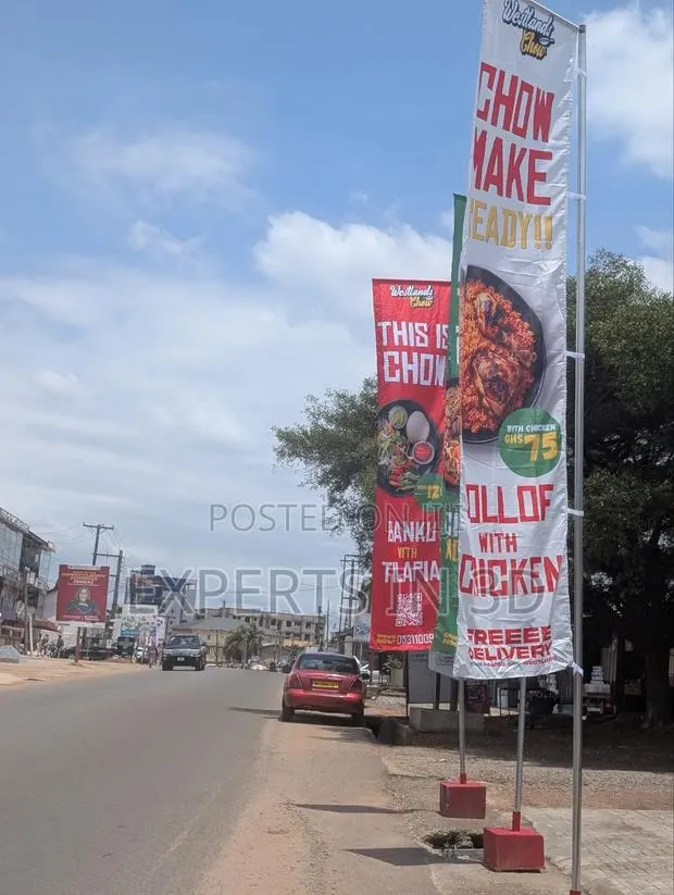 Telescopic Flag Rental / Purchasing · Photo 1