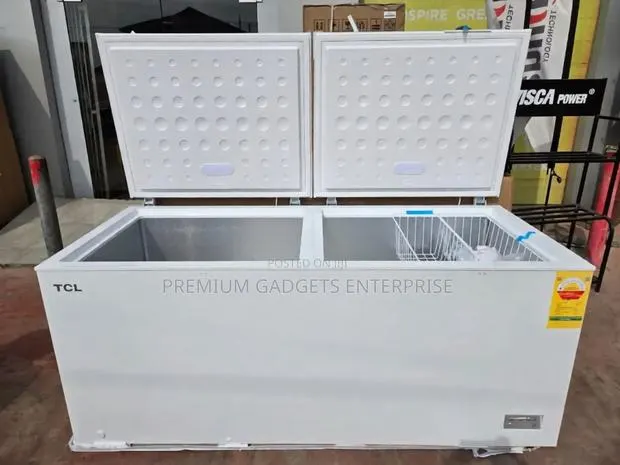 TCL 508Ltr Double Door F660CFSL Chest Freezer
