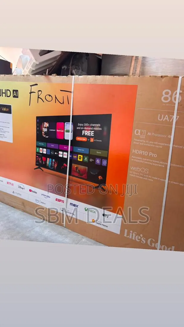 LG UHD AI 86 Inches Available · Photo 1