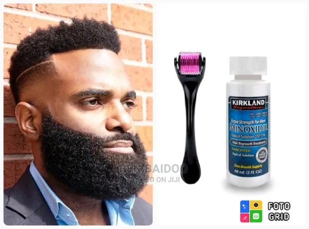 Best Beard Booster Combo(Minoxidil and Roller) · Photo 1
