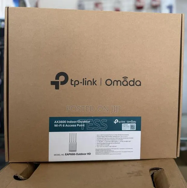 TP-Link Eap668-Outdoor Hd Ax3600 Wifi6 Outdoor Access Point Omada Mesh · Photo 1