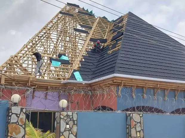 Parapet and Roofing at Kasoa · Photo 1