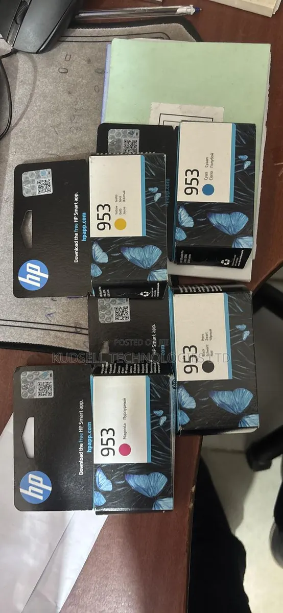 Hp Original 953 Colour Ink Cartridges · Photo 1