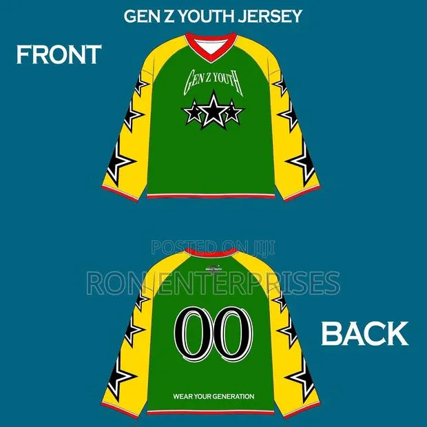 Gen Z Youth Triple Star Jersey · Photo 1