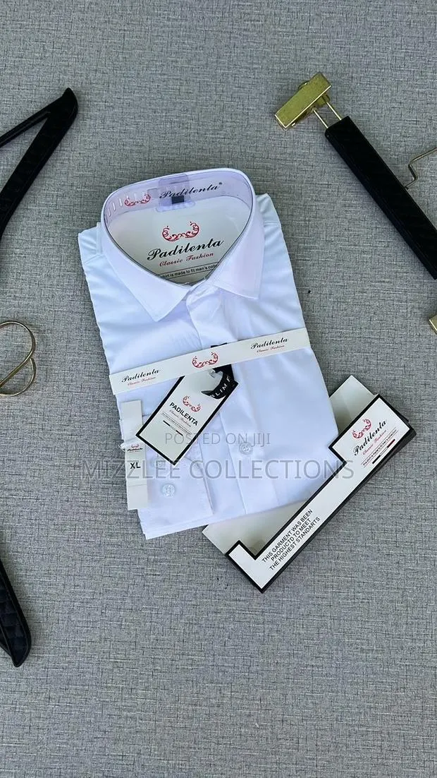 Turkish Plain White Shirt for Men · Photo 1