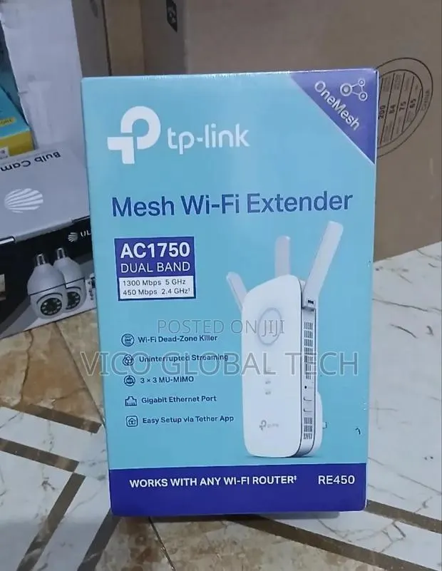 Tp-link Mesh Wifi Extender Re450 · Photo 1