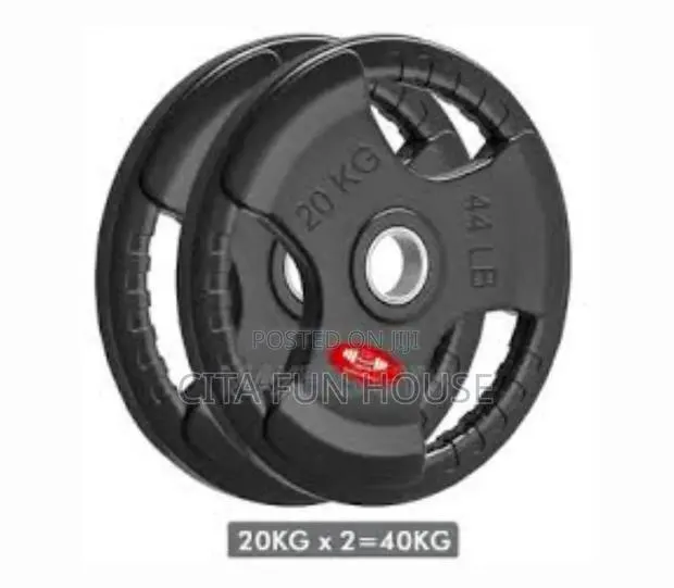 20kg Weight Plates Pair (40kg) · Photo 1