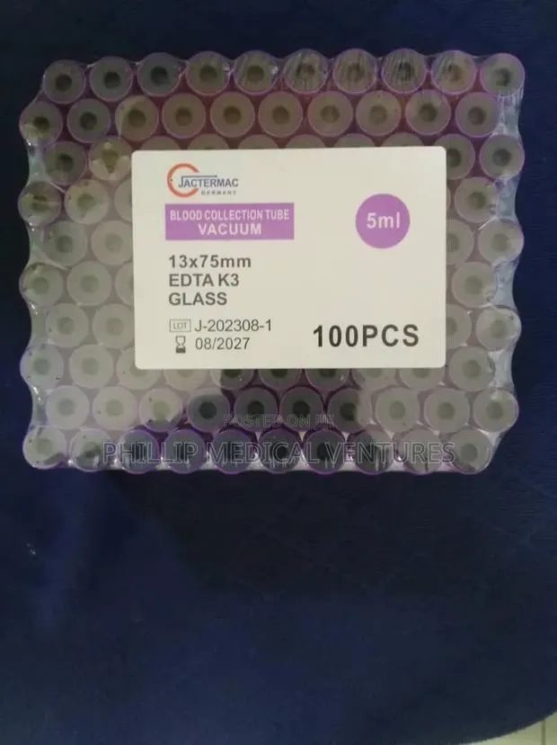 Edta Tubes · Photo 1
