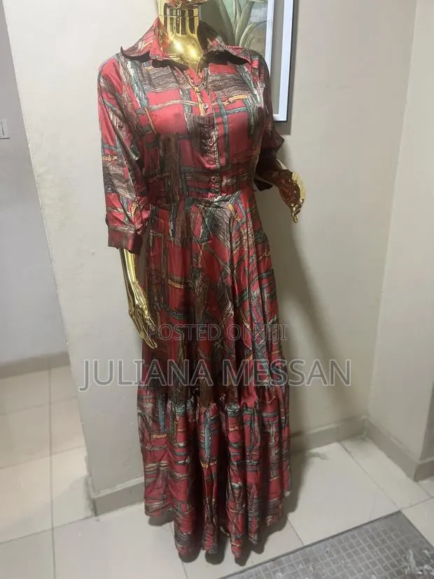 Maxi Skirt Dress for Middle Age Women for Church and Special Occasion · Photo 1