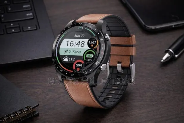 Business Casual Multifunctional Smart Watch -Bw001-Brown · Photo 1