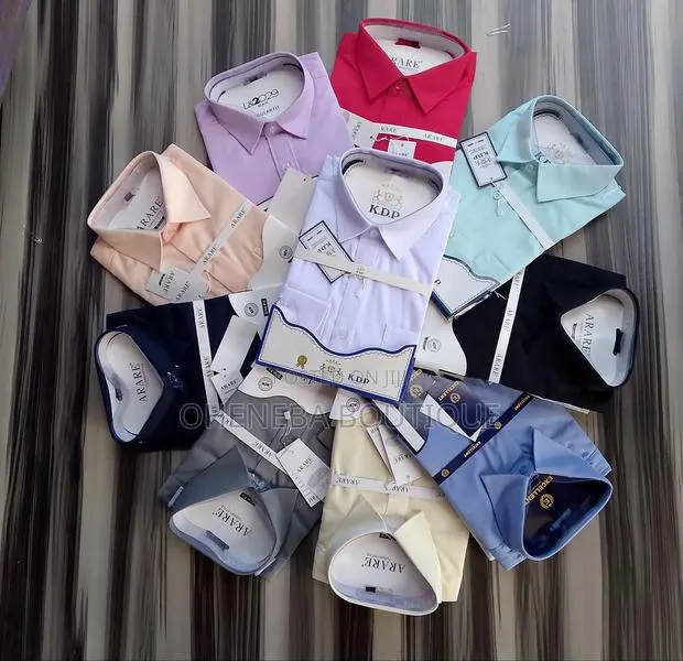 Plain Long Sleeves Office Shirts for Men · Photo 1