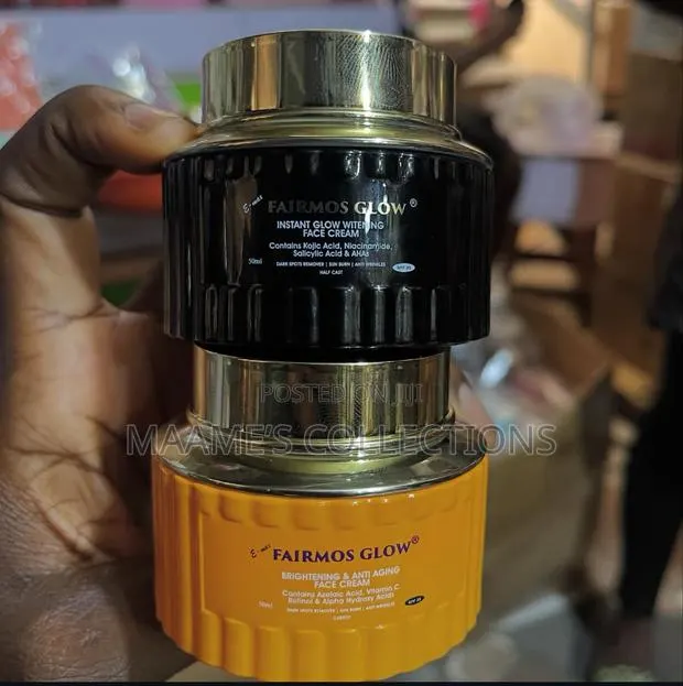 Fairmos Glow Instant Glow Whitening Face Cream ( Gh₵ 150 Each ) · Photo 1